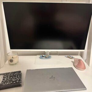 27" M5 FHD Smart Monitor and Streaming TV in White